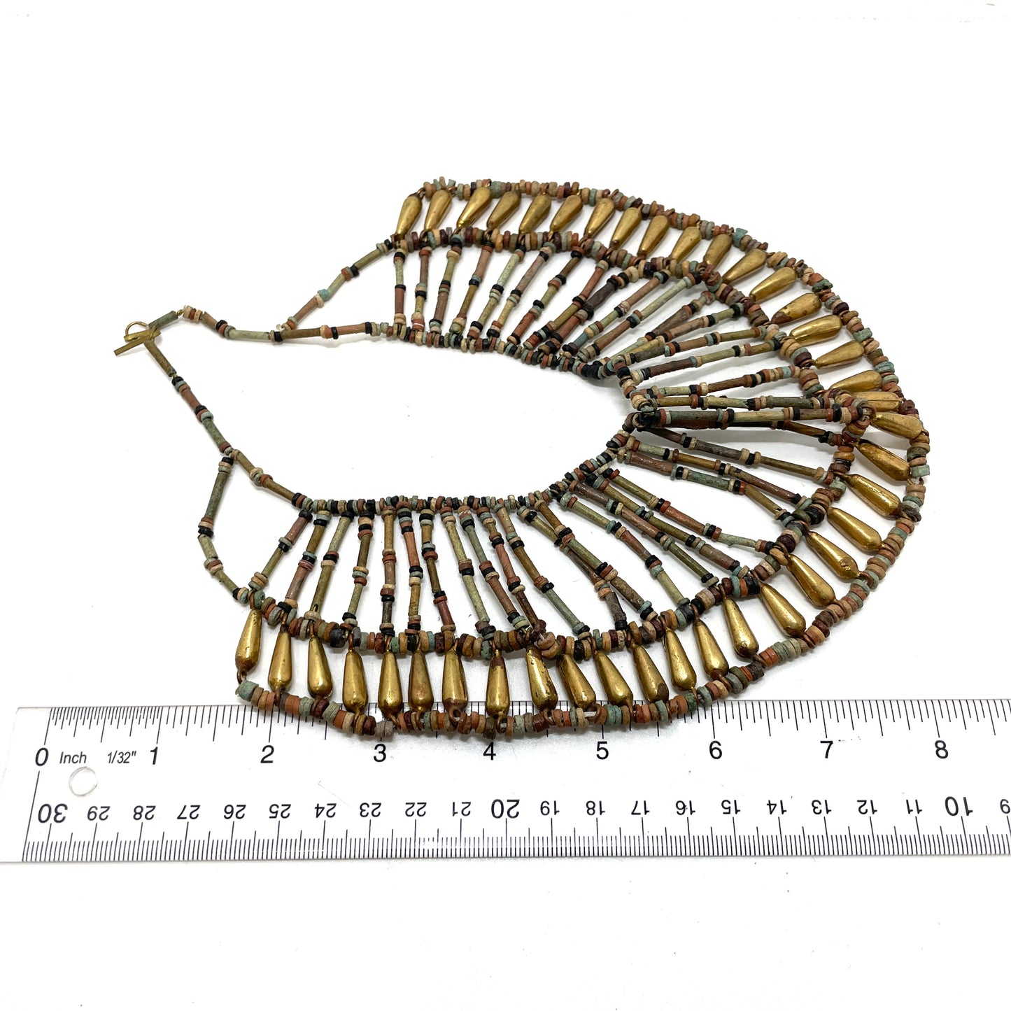 Vintage Beaded Bib Necklace
