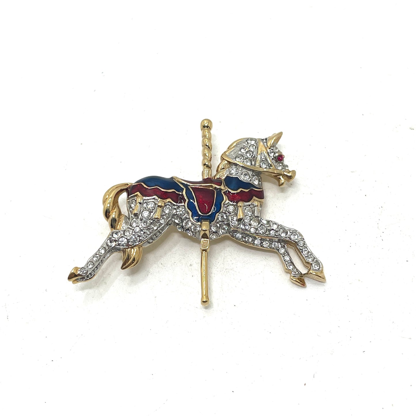 Vintage Carousel Horse Pin