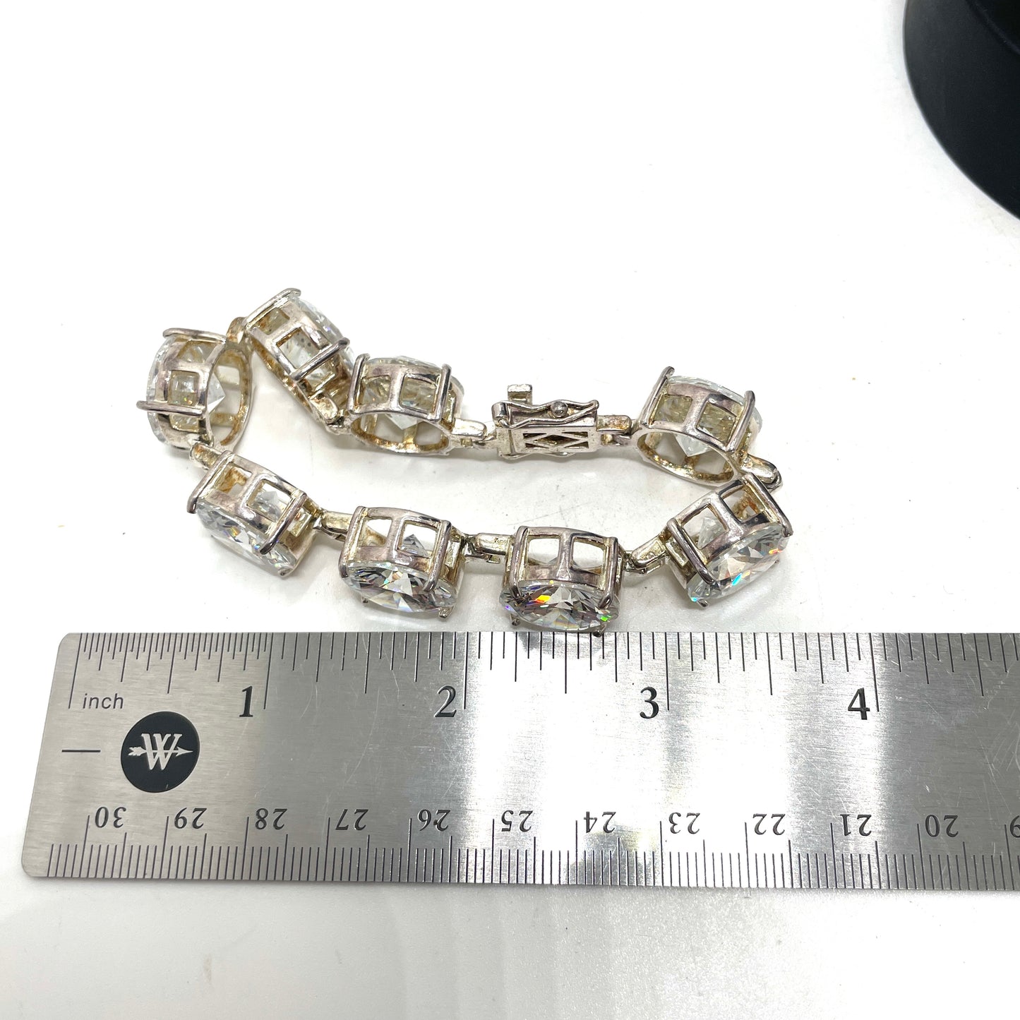 Sterling Silver & CZ Bling Tennis Bracelet