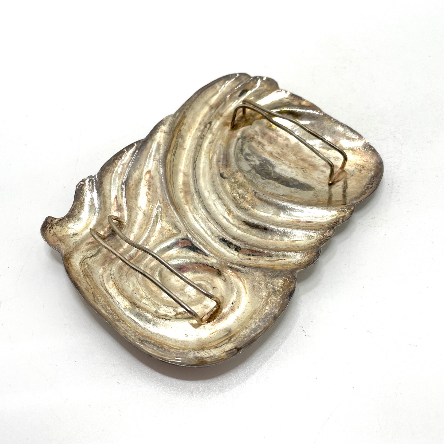 Vintage Modernist Wide Belt Buckle