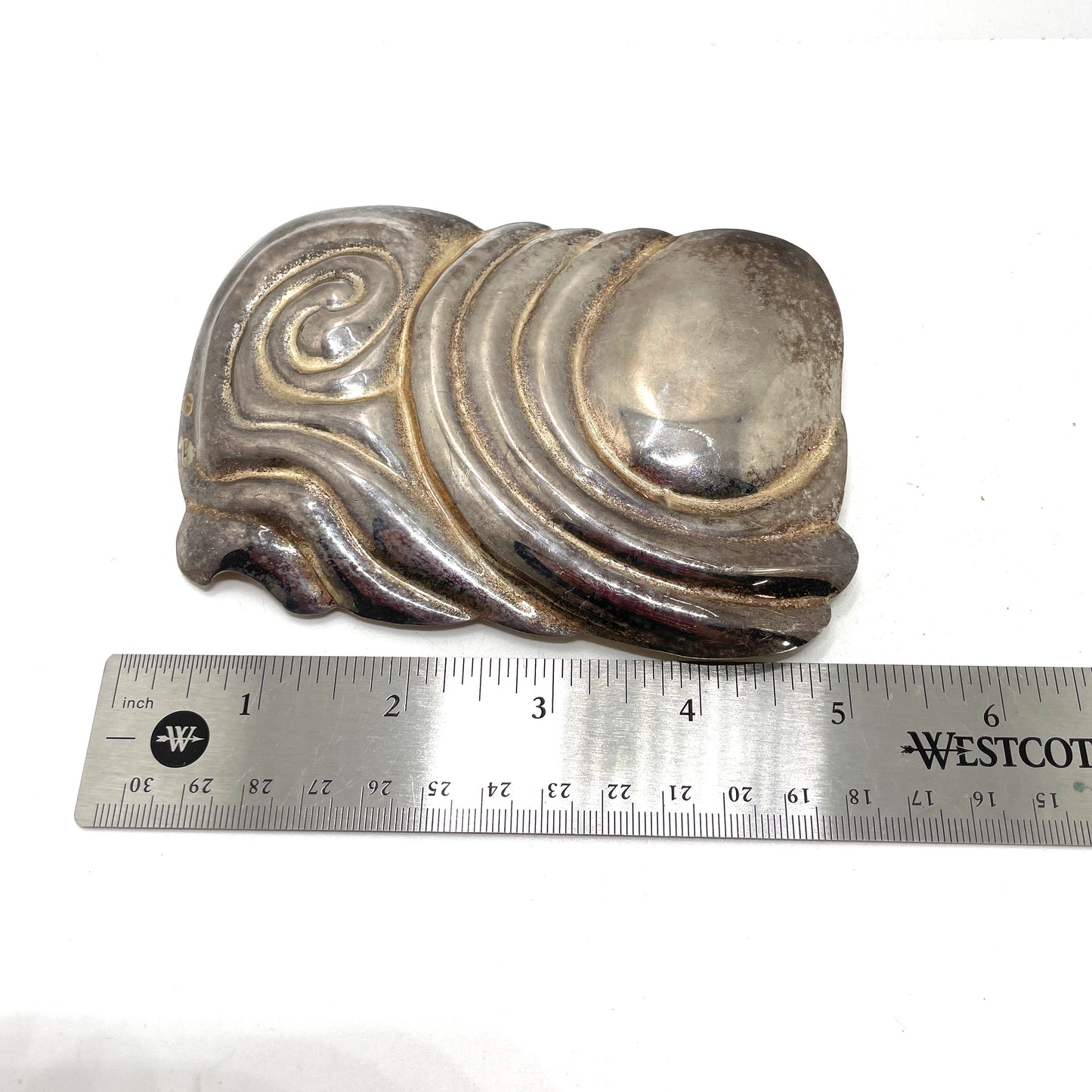 Vintage Modernist Wide Belt Buckle