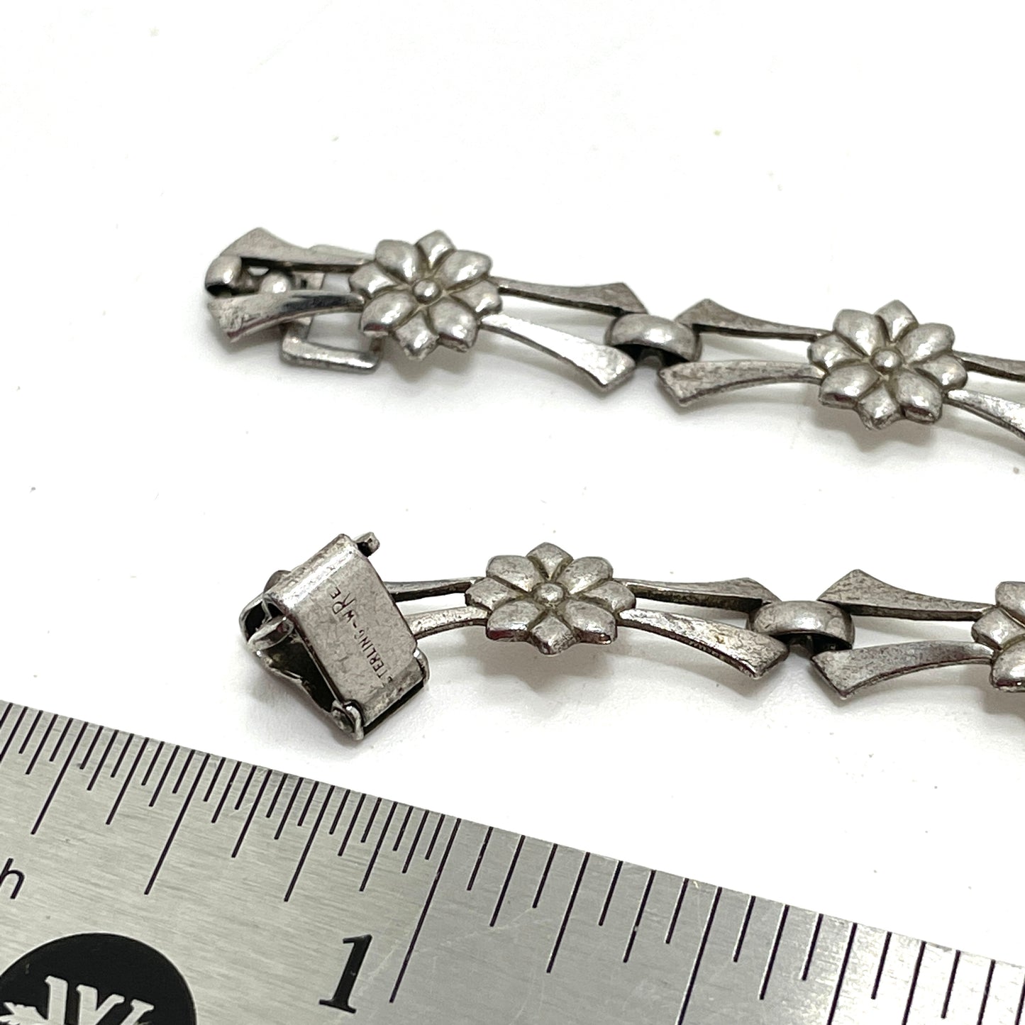 Sterling Silver Child's Flower Necklace