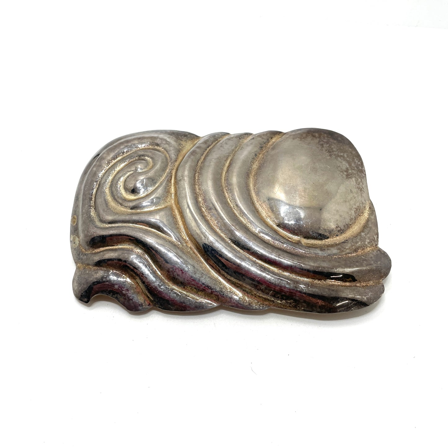 Vintage Modernist Wide Belt Buckle