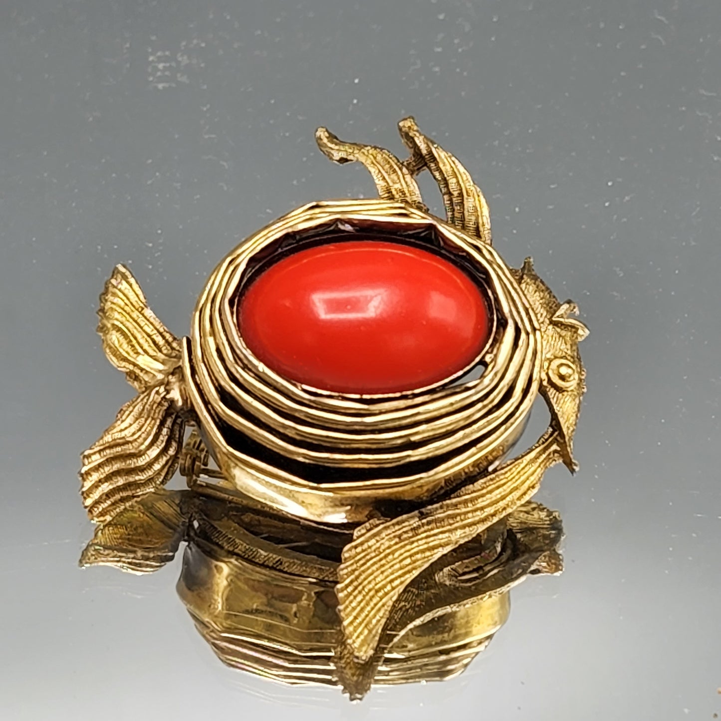 Funky Fish Pin / Brooch