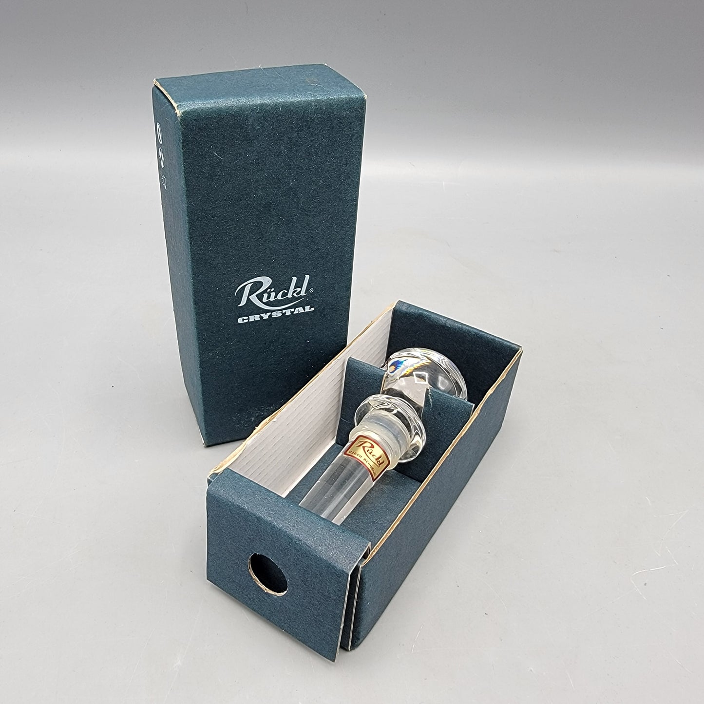 Ruckl Crystal Wine Bottle Stopper