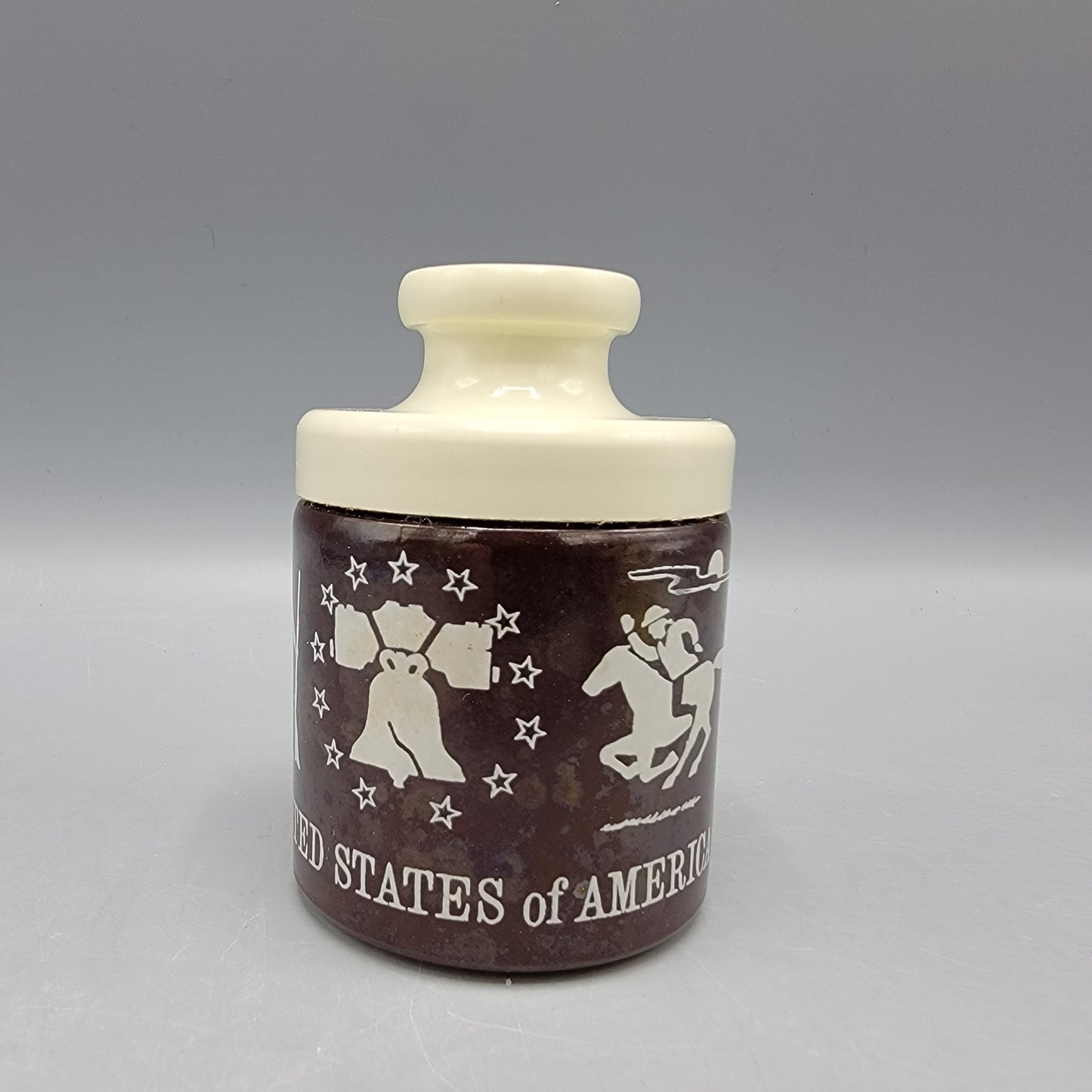 Vintage Bicentennial Glass Jar
