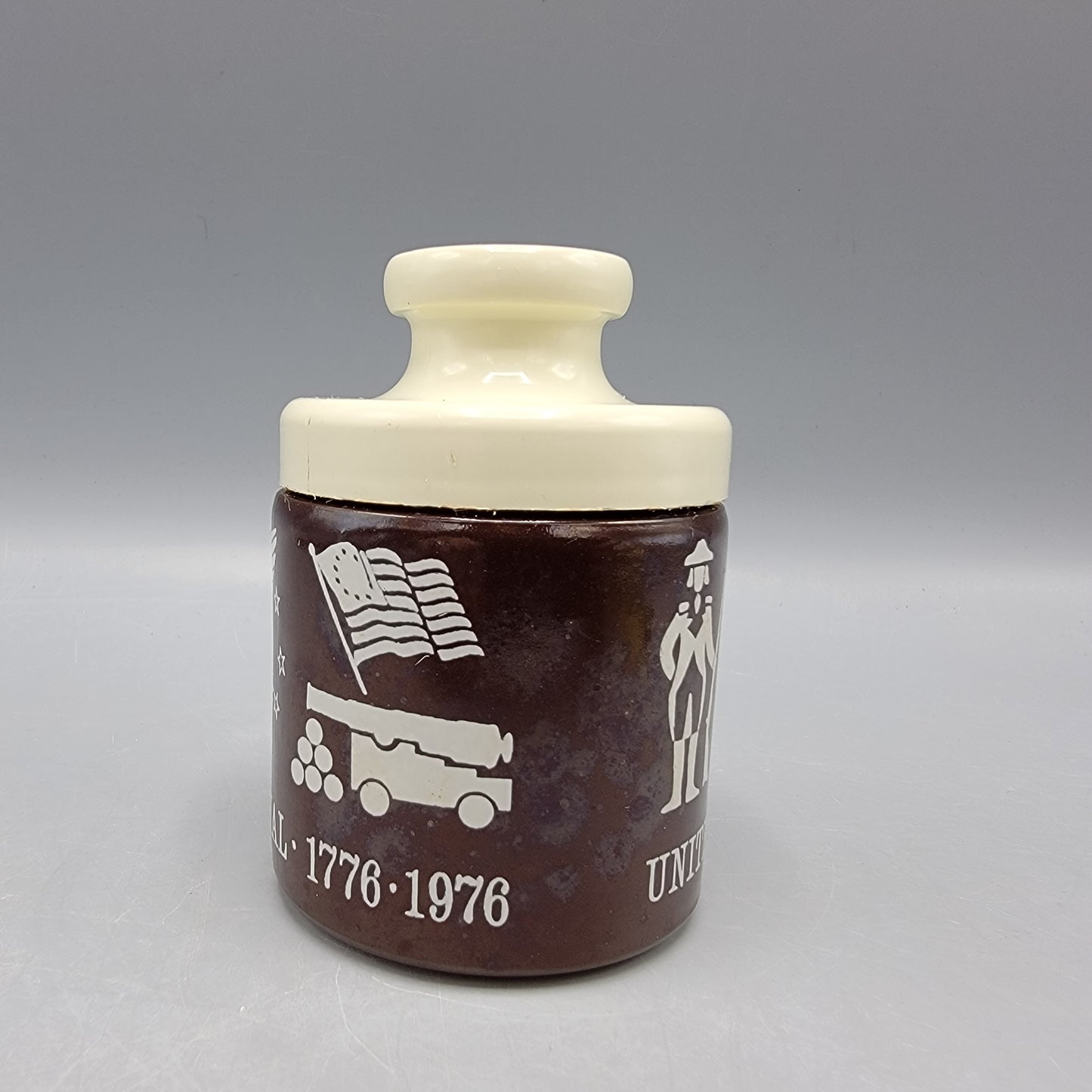 Vintage Bicentennial Glass Jar