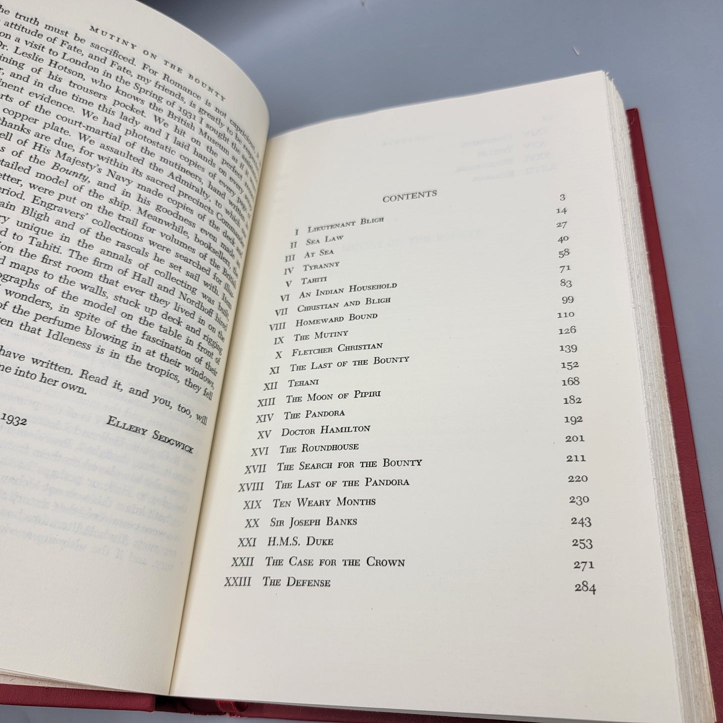 International Collectors Library Charles Nordhoff and James Norman Hall Mutiny on the Bounty