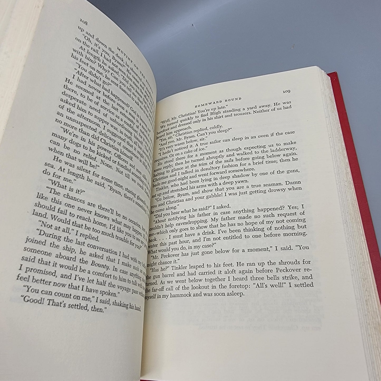 International Collectors Library Charles Nordhoff and James Norman Hall Mutiny on the Bounty