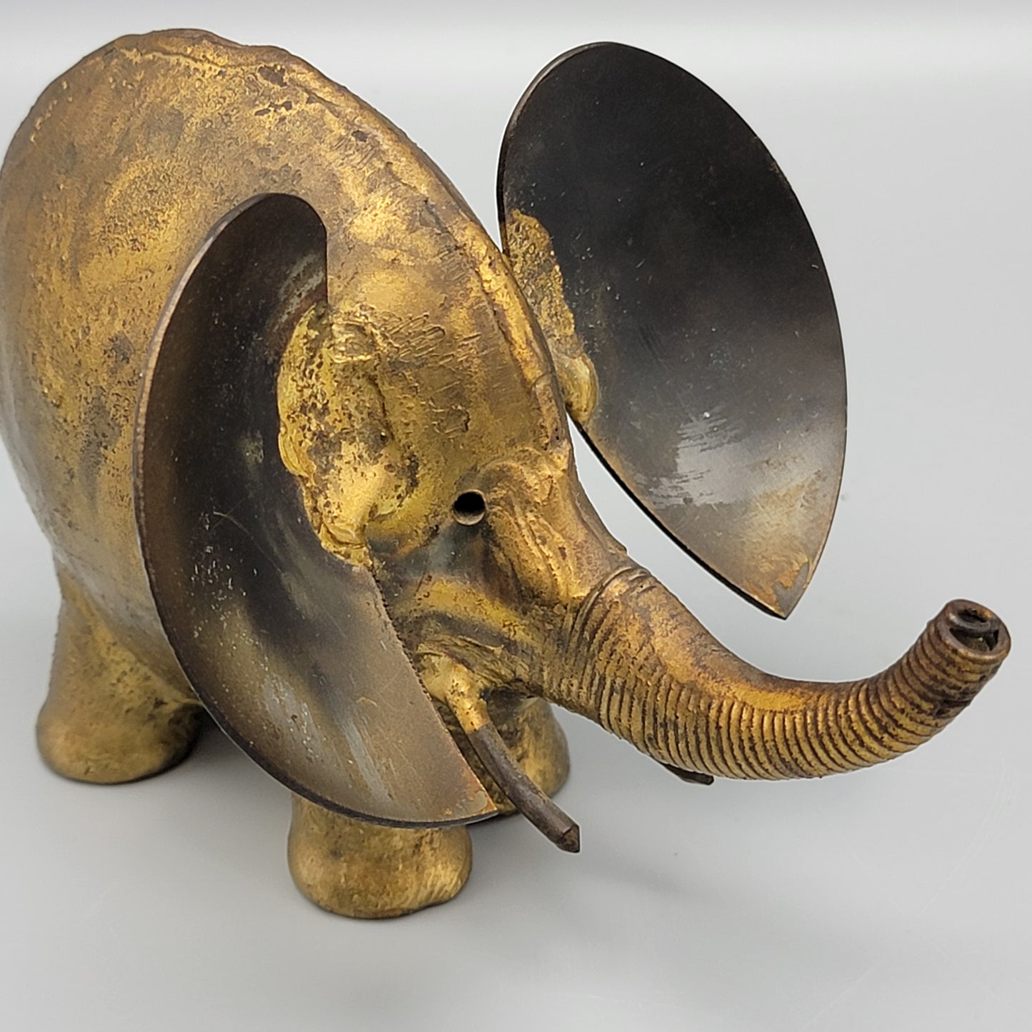Jarnuszkiewicz Montreal Gilded Metal Elephant Figurine