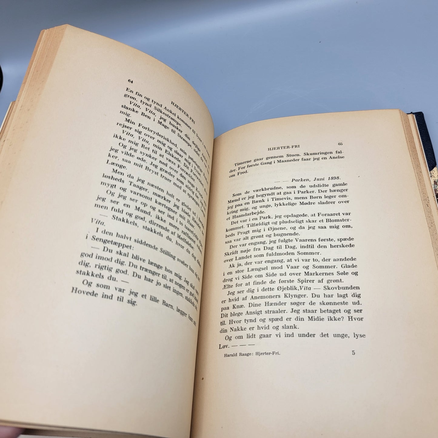Book - Harland Raage Hjerter-Fri (Hearts Free)