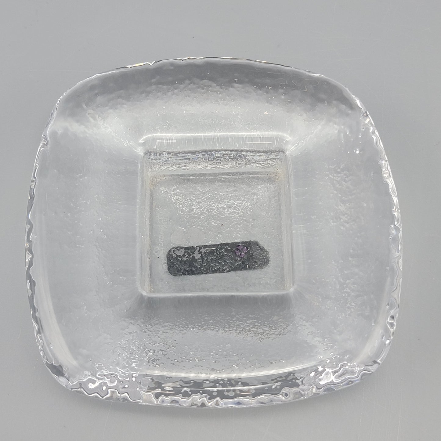 Simon Pearce Crystal Square Votive Candle Holder