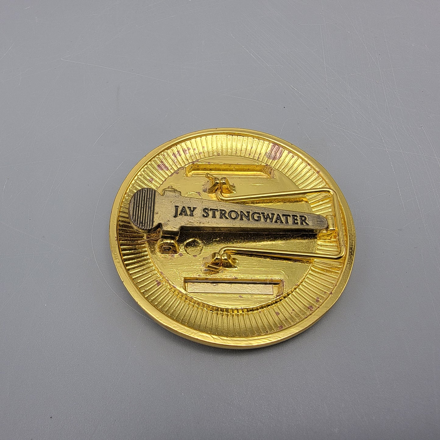 Jay Strongwater Green Enamel Miniature Enamel Clip Photo Frame