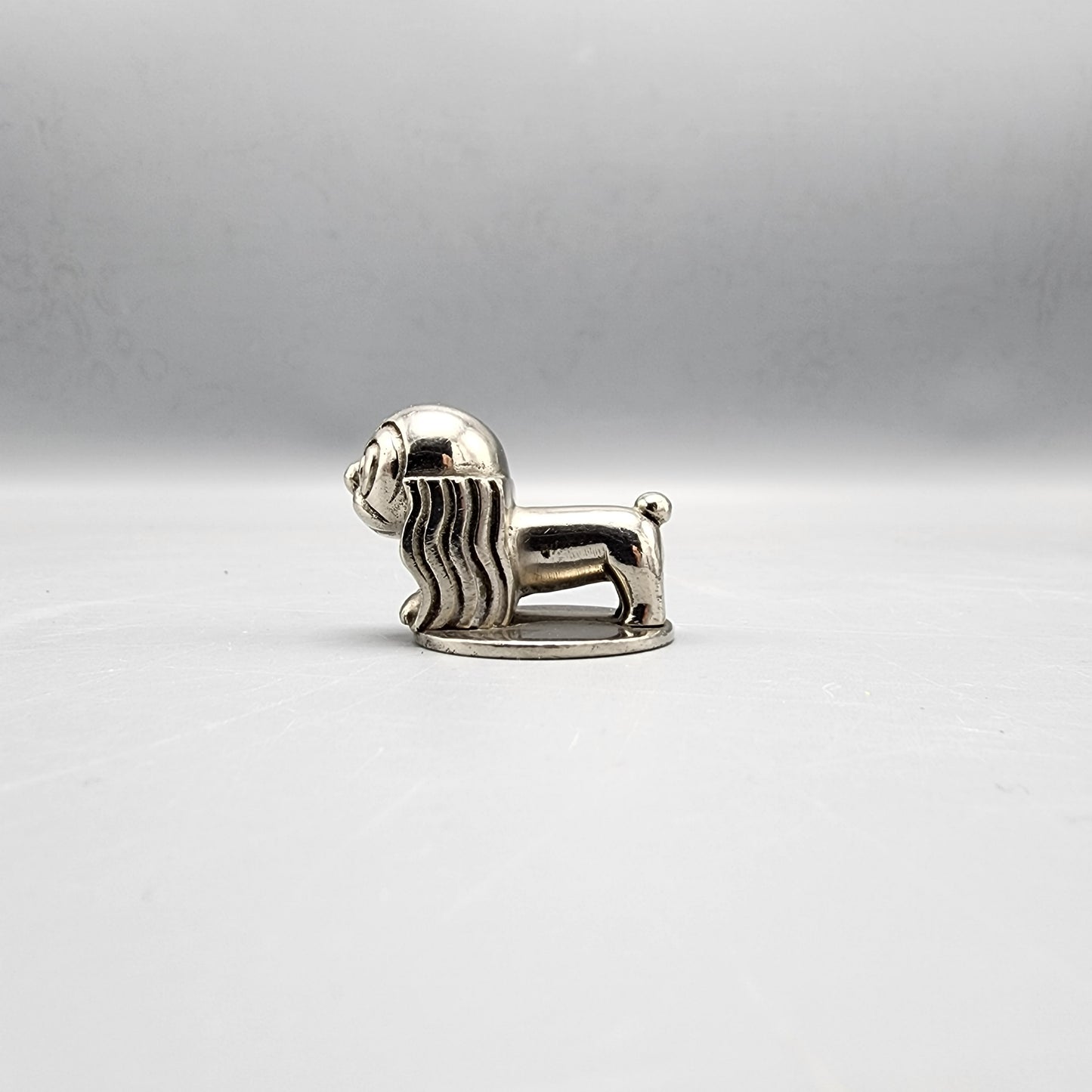 Art Deco Werkstätte Hagenauer Wien Chrome Puppy Dog