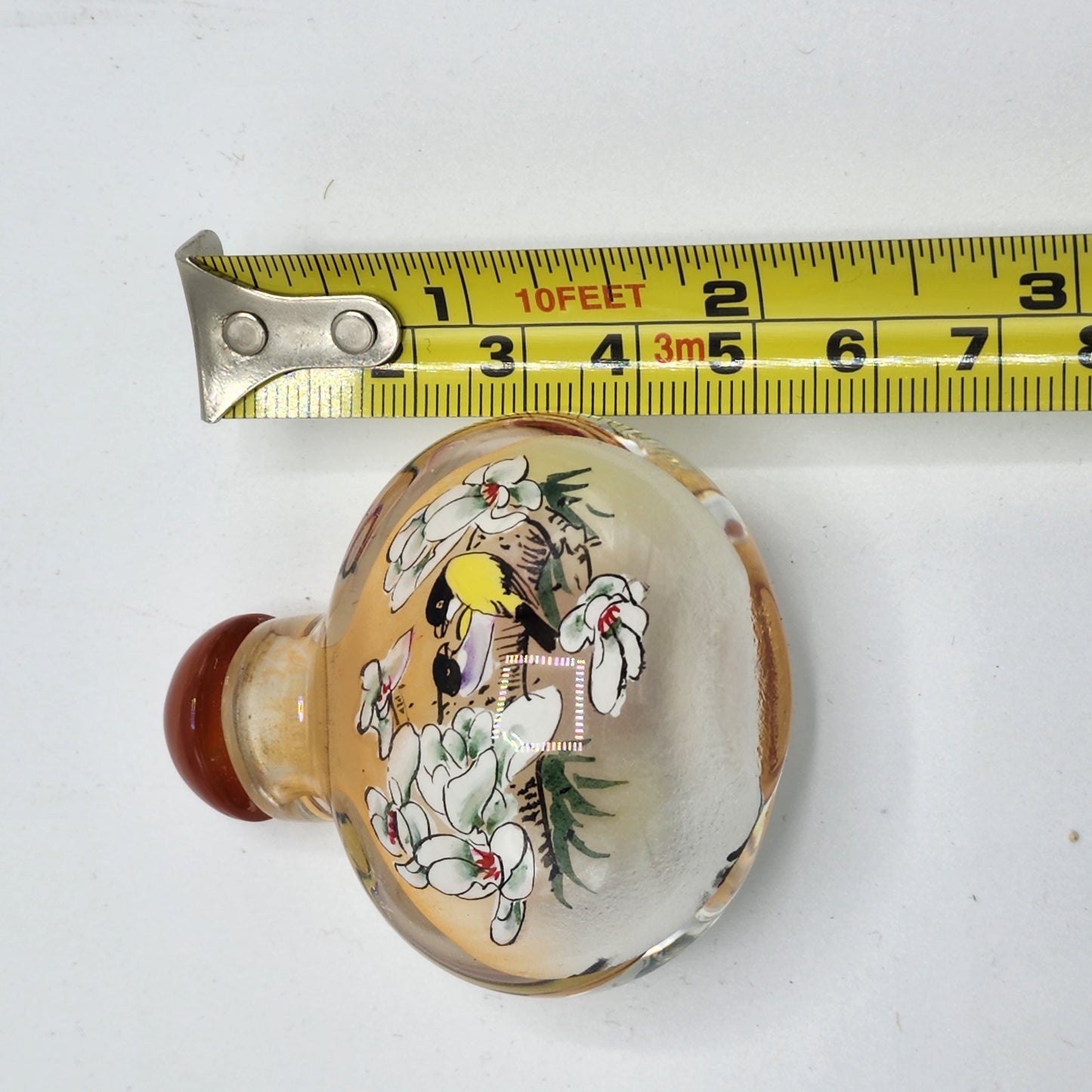 Reverse Painted Asian Snuff Bottle