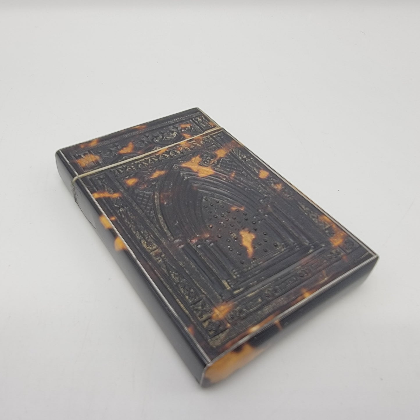 Mid 19th c Tortoiseshell Calling Card Case
