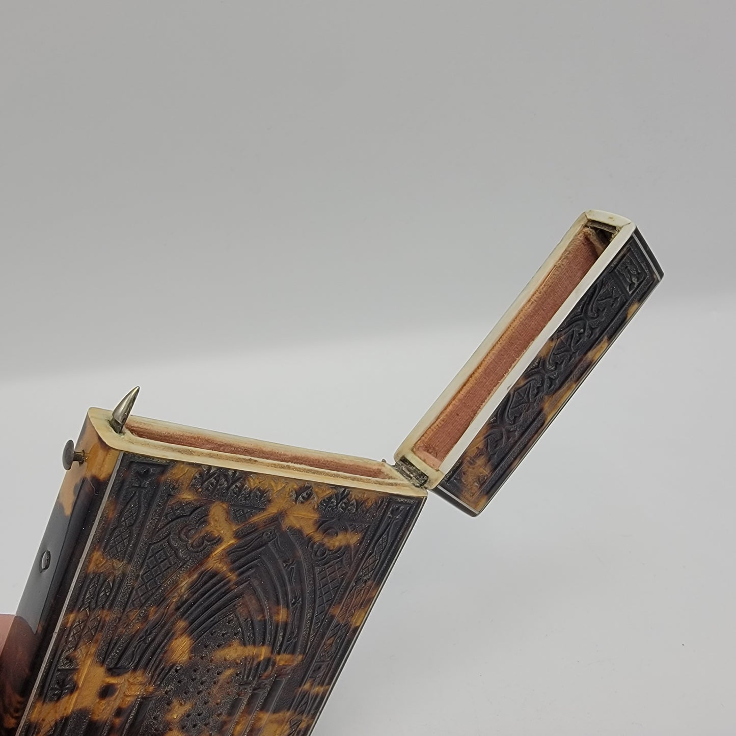 Mid 19th c Tortoiseshell Calling Card Case