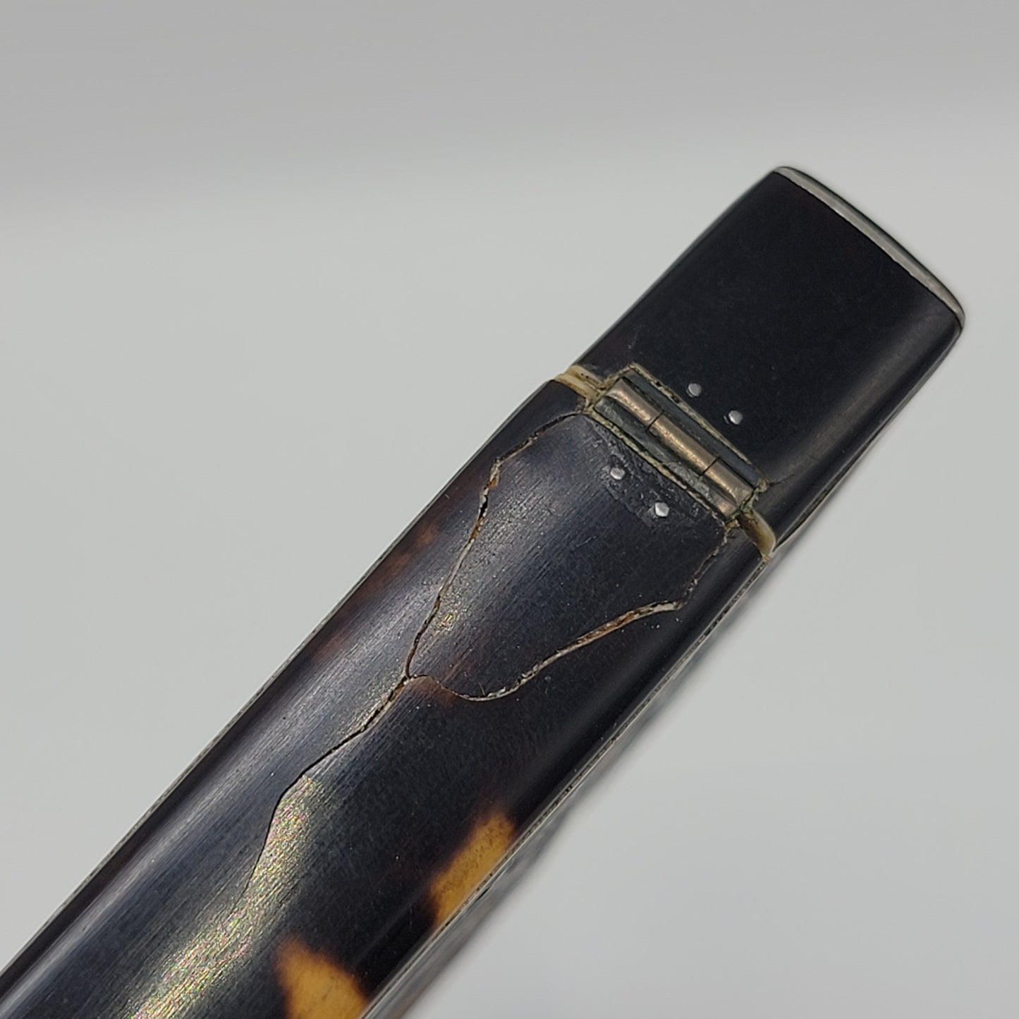 Mid 19th c Tortoiseshell Calling Card Case