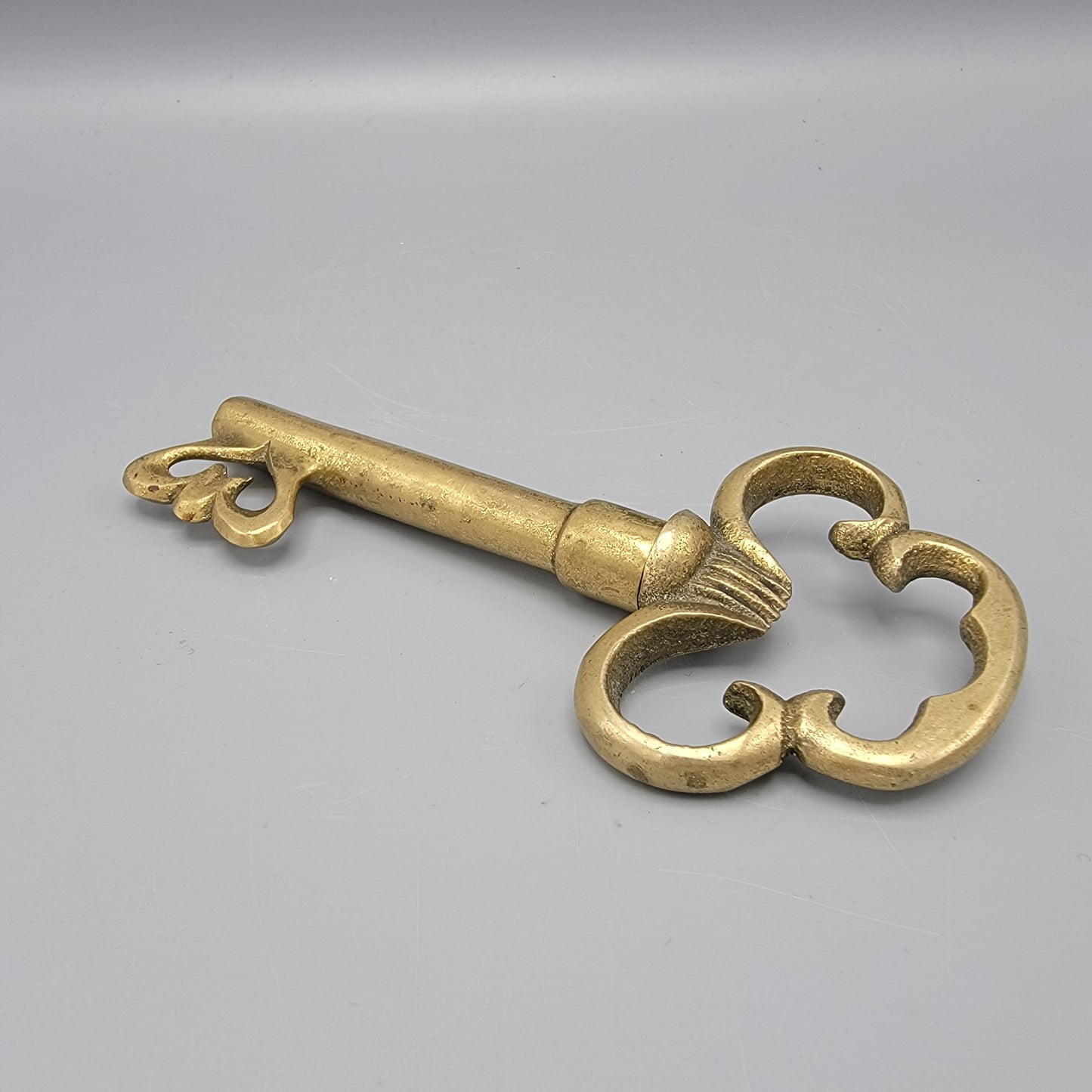 Aubock-Style Brass Key Paperweight