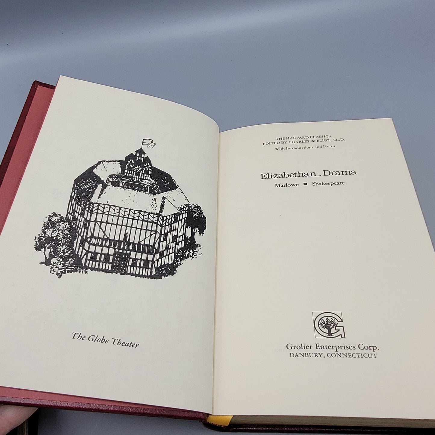 Harvard Classics "Elizabethan Drama" Grolier Enterprises