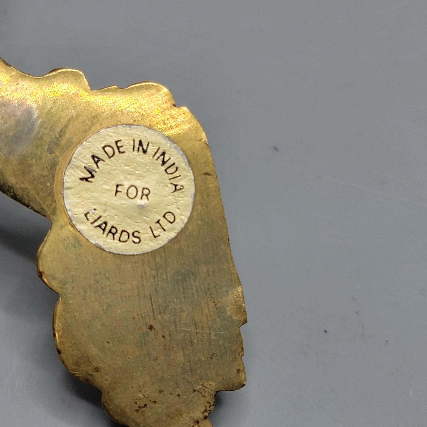 Liards Ltd Art Nouveau Brass Letter Opener