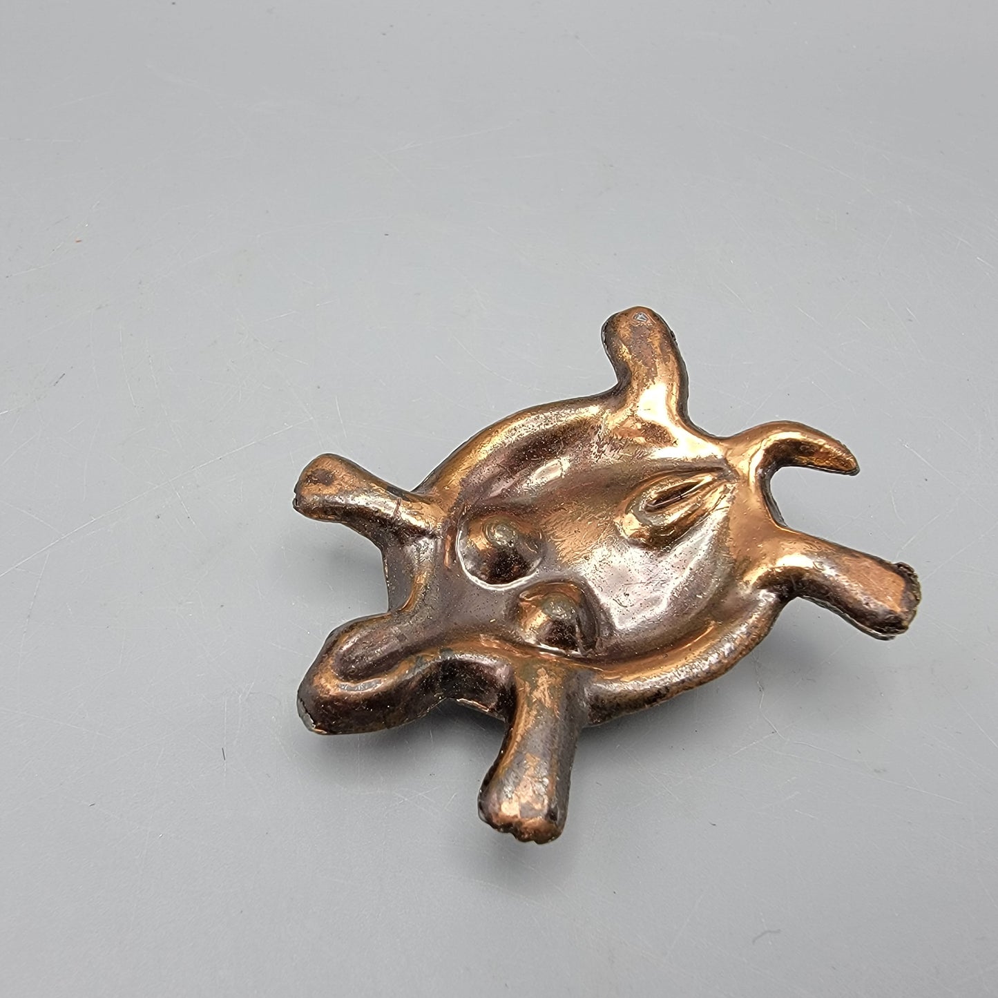 Brass Turtle Novelty Paperweight
