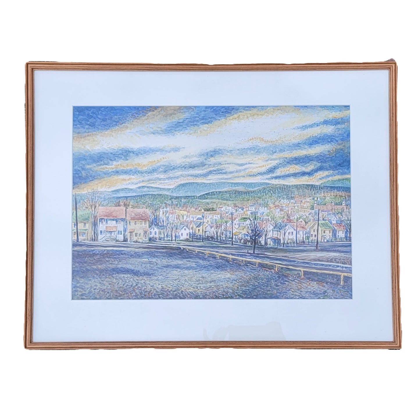 Joe Servello Watercolor View of Altoona