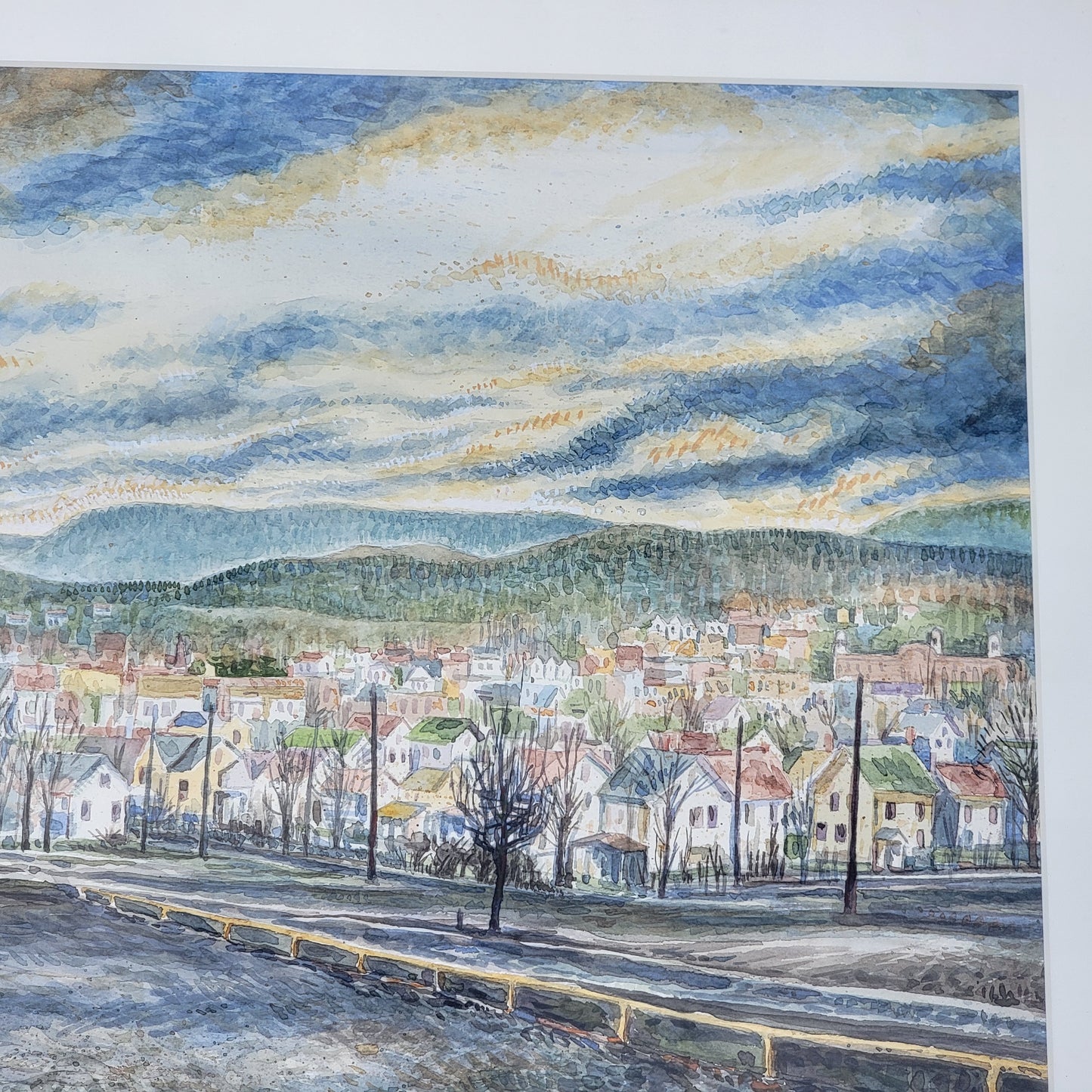 Joe Servello Watercolor View of Altoona