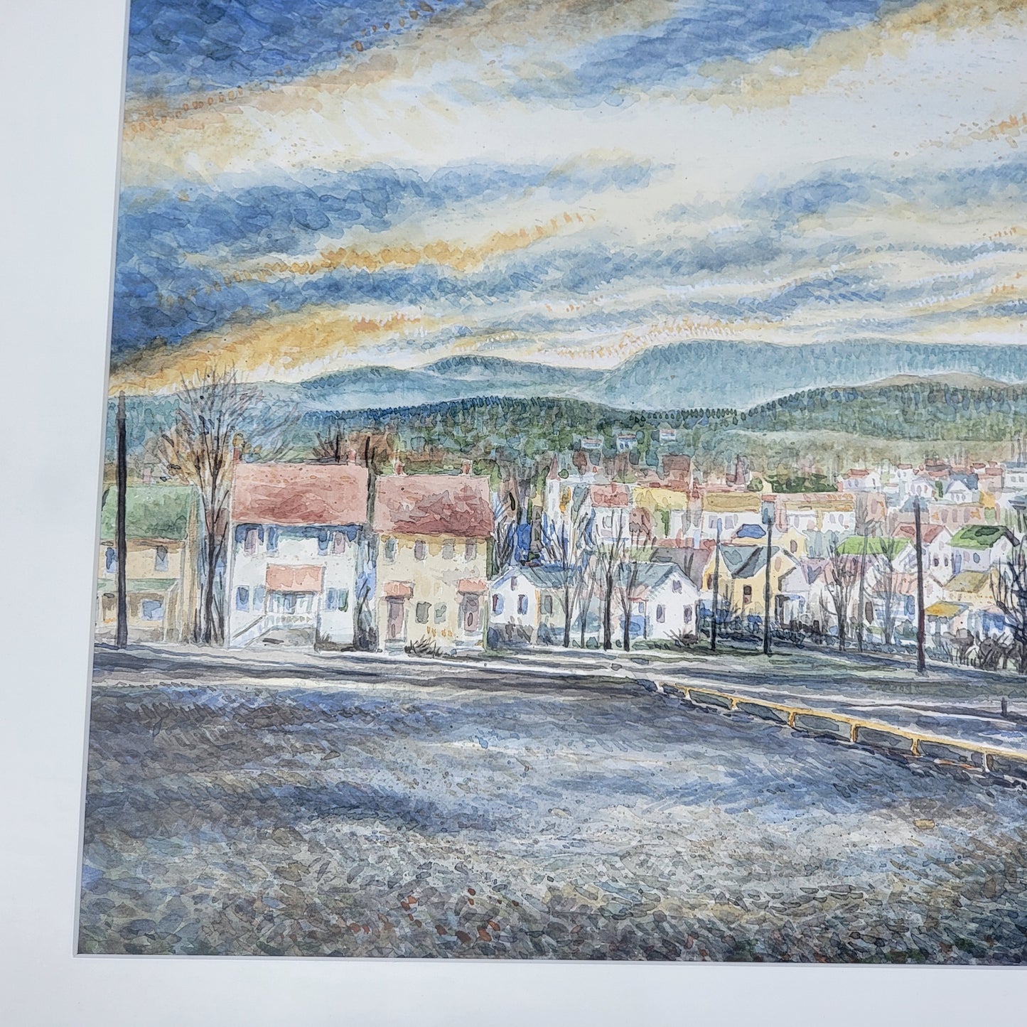 Joe Servello Watercolor View of Altoona