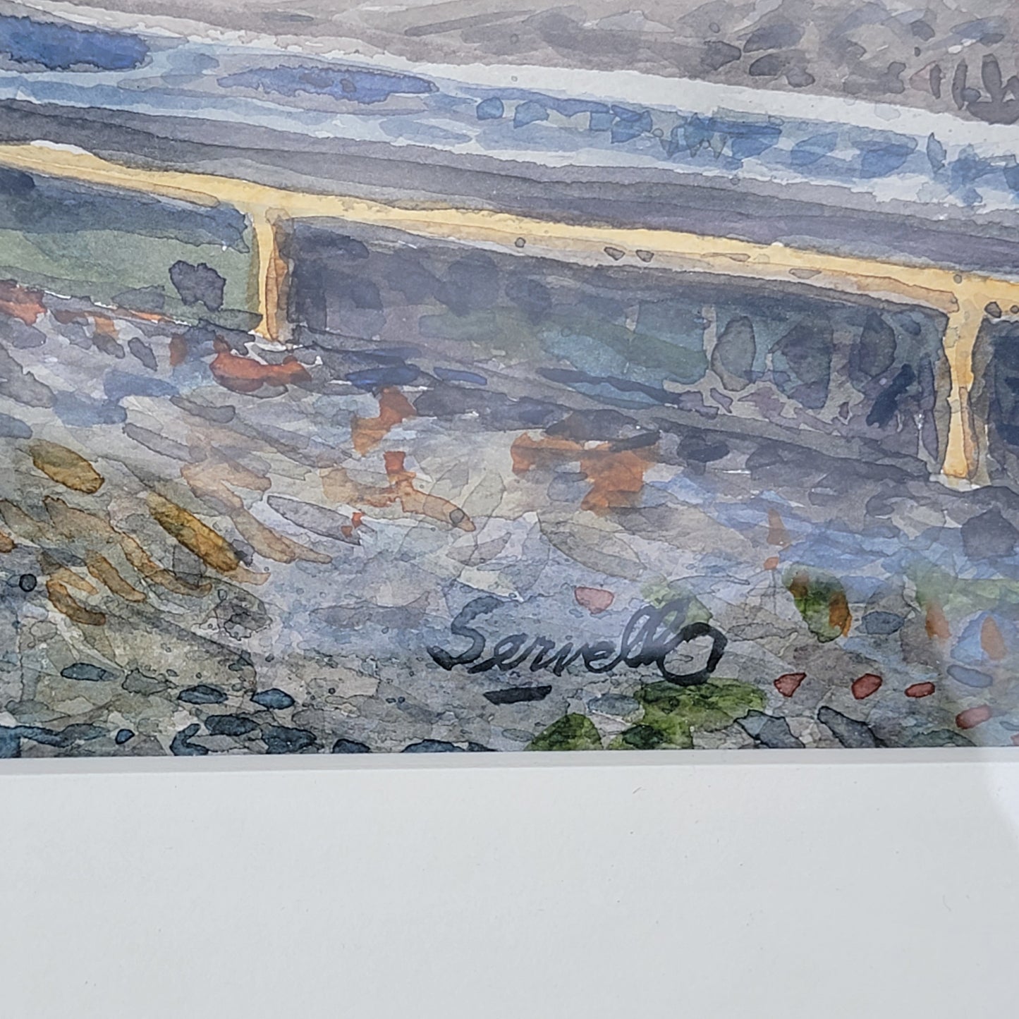 Joe Servello Watercolor View of Altoona