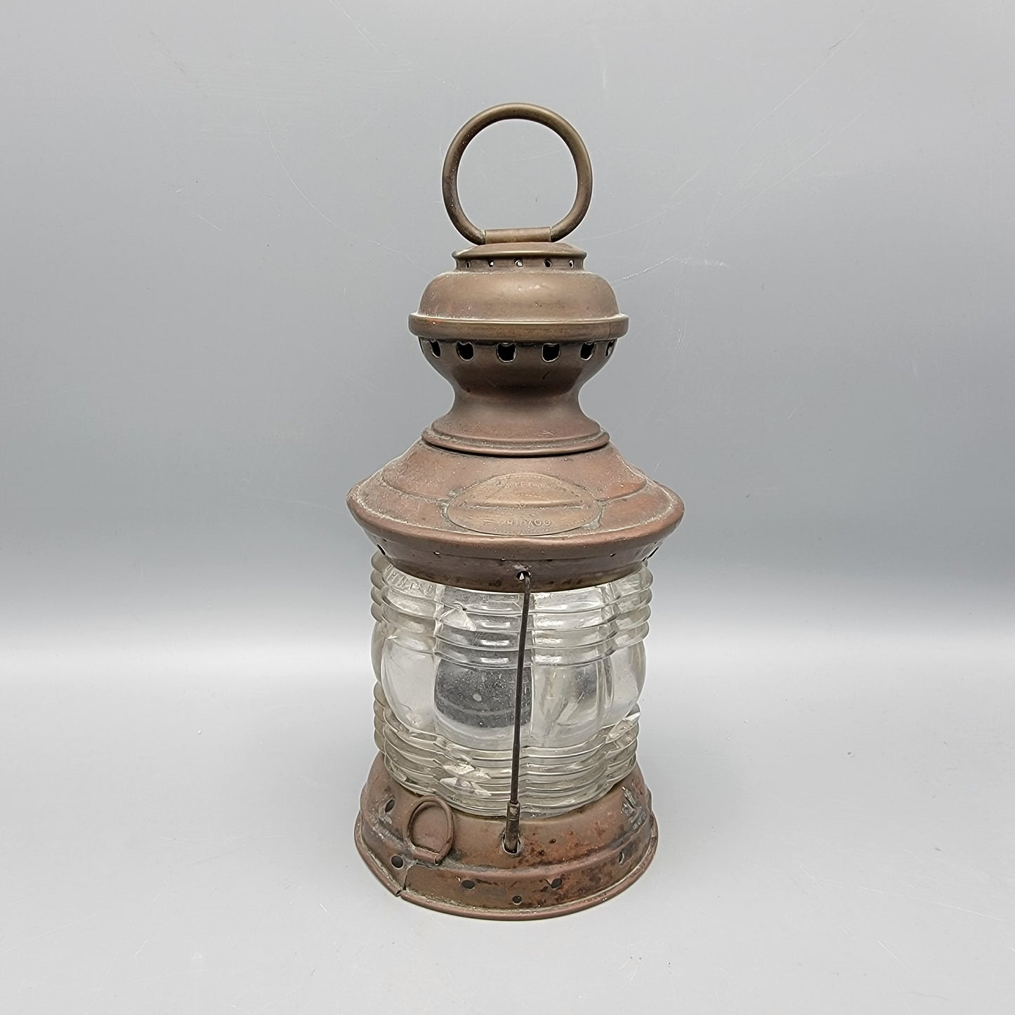 Triplex Brass Lantern