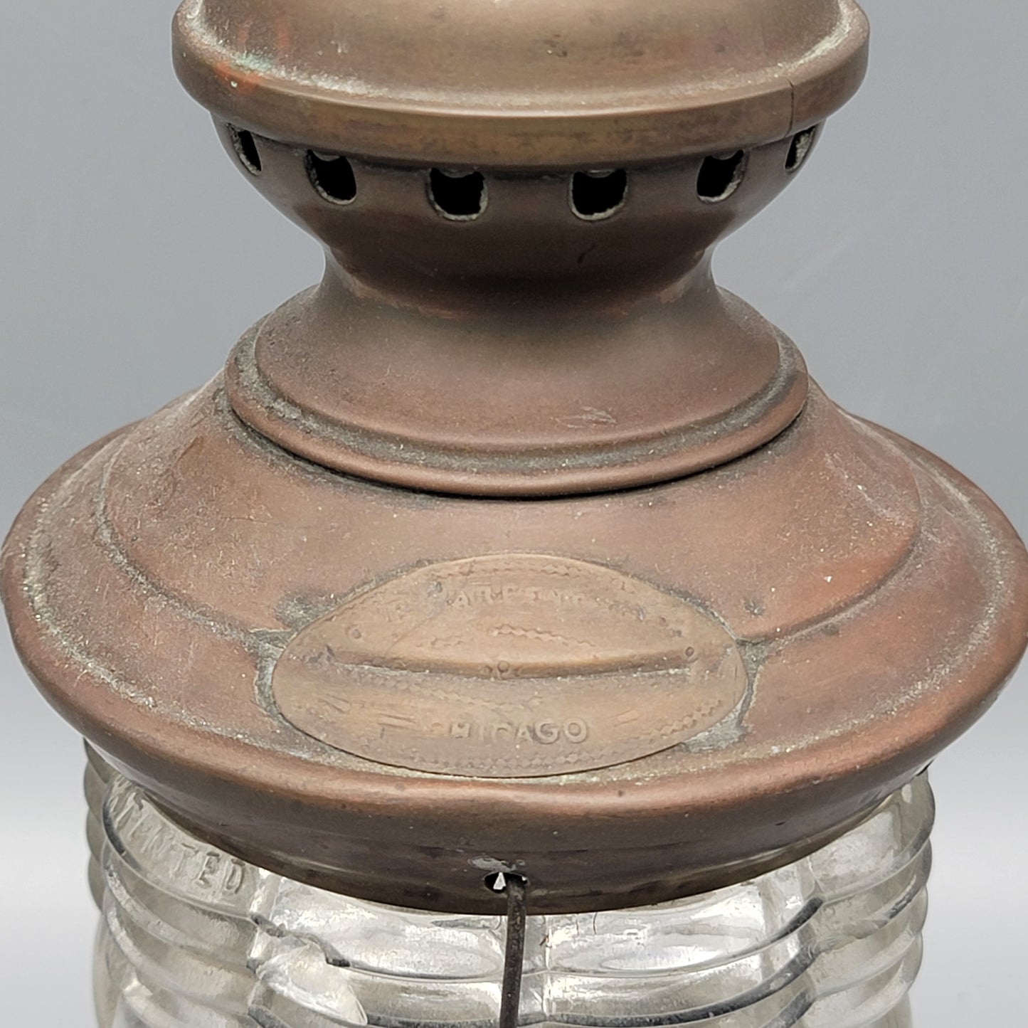Triplex Brass Lantern