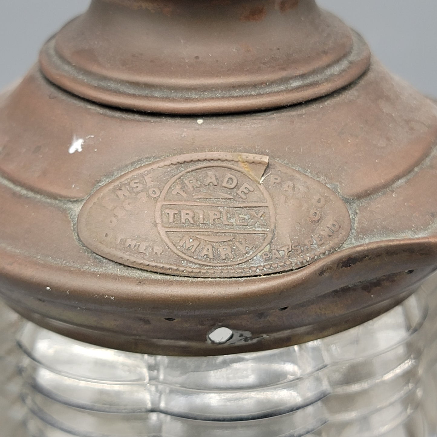 Triplex Brass Lantern