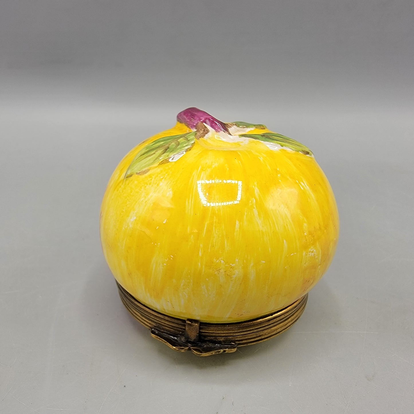 Limoges Porcelain Apple Box
