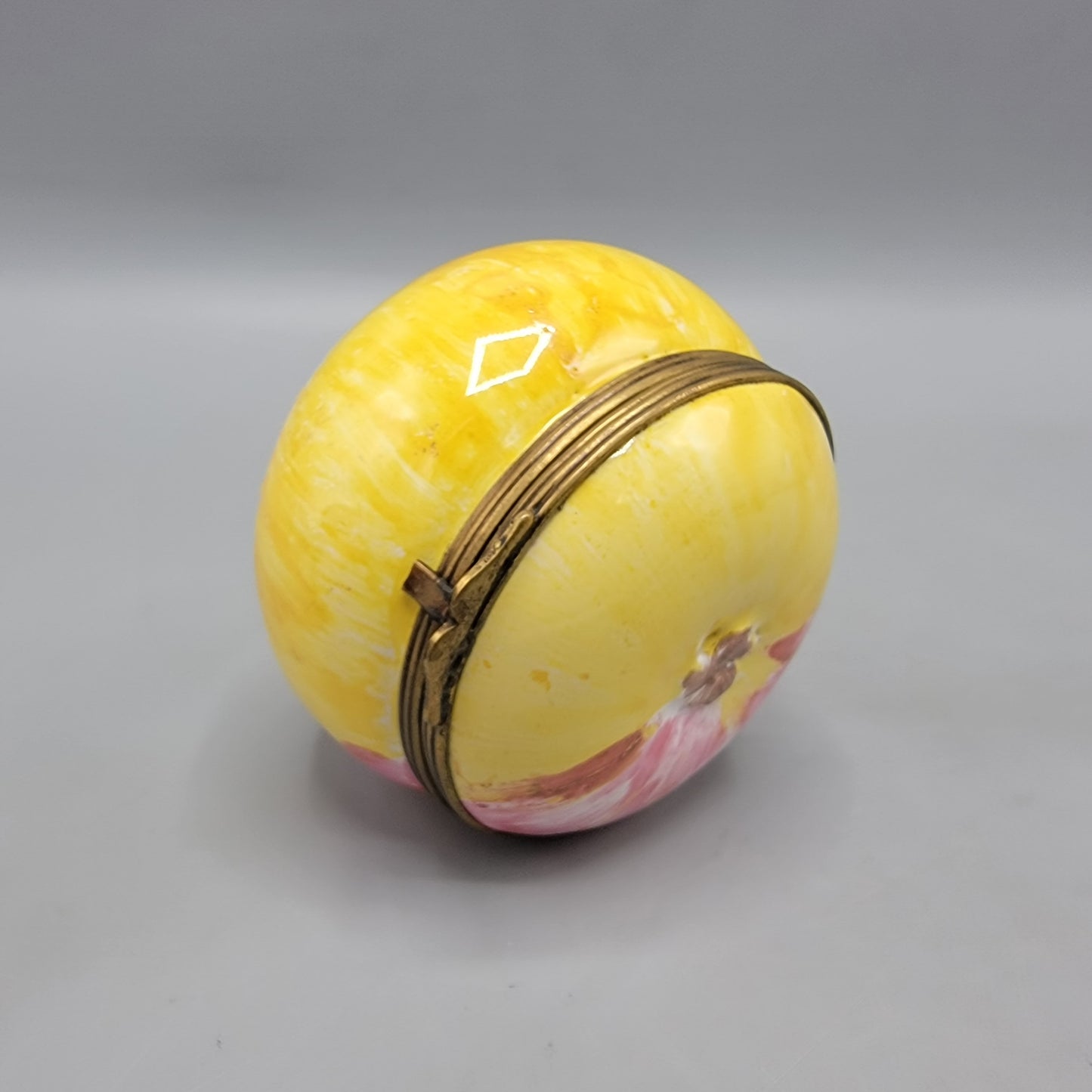 Limoges Porcelain Apple Box