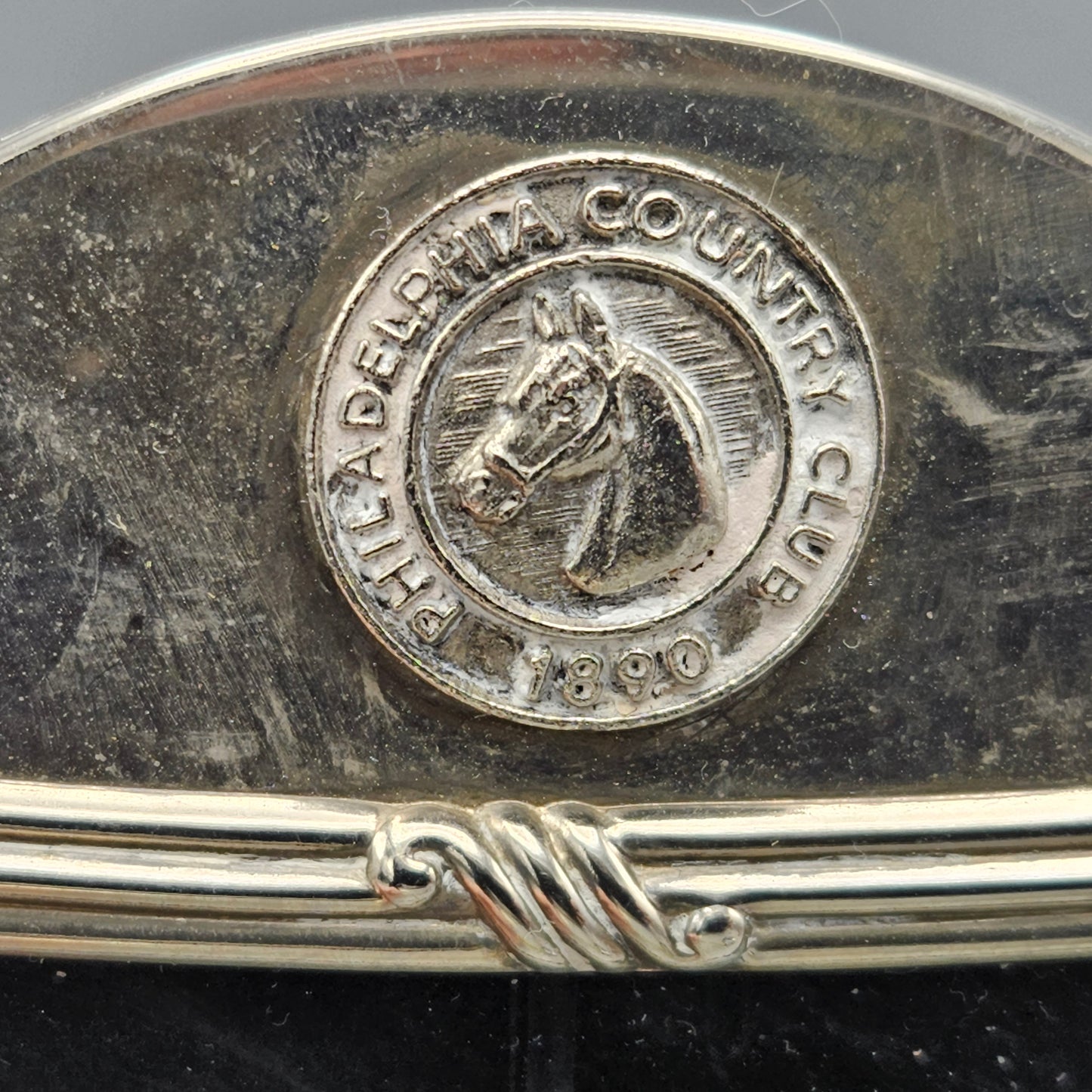 Philadelphia Country Club Silverplate Picture Frame