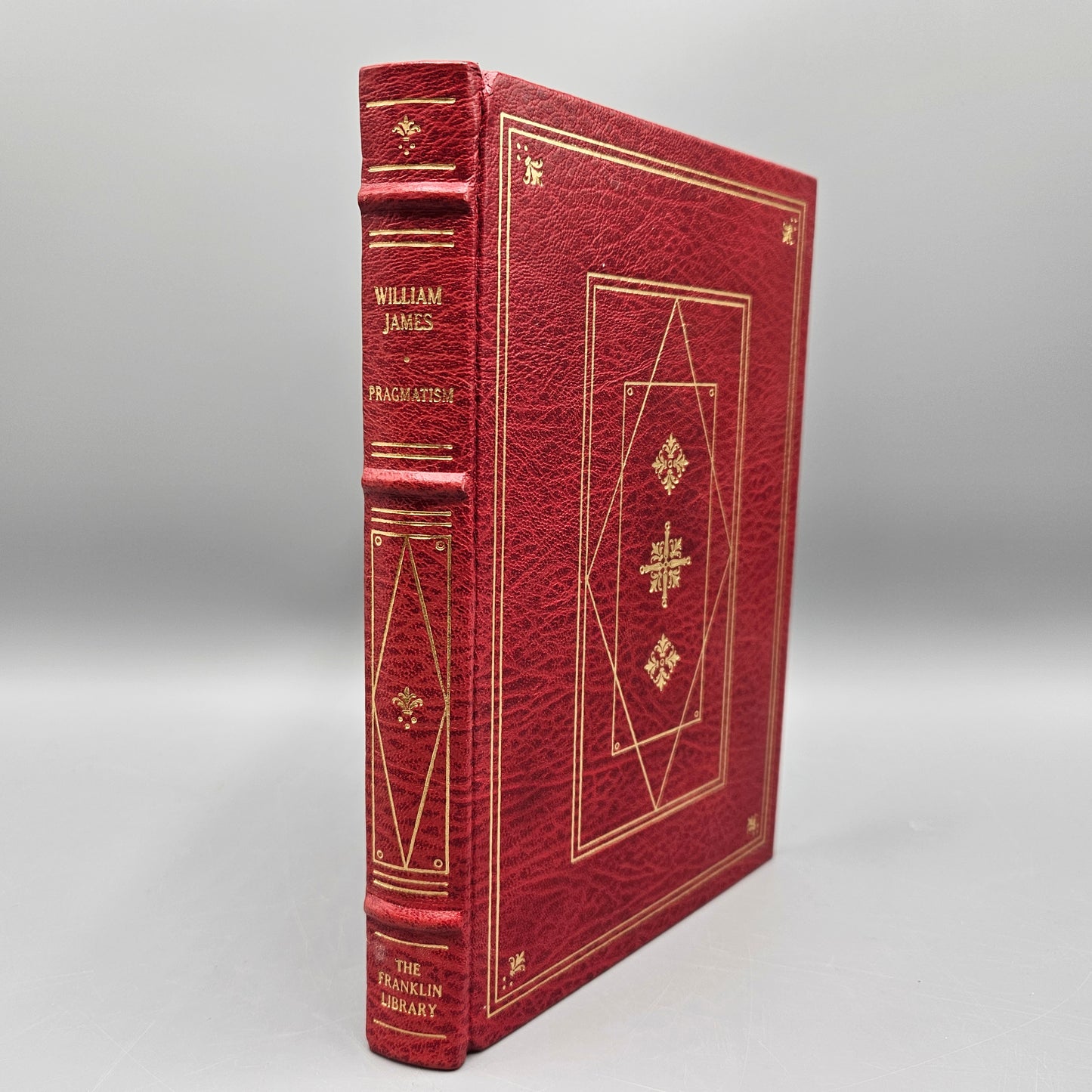 Leatherbound Book William James "Pragmatism" Franklin Library