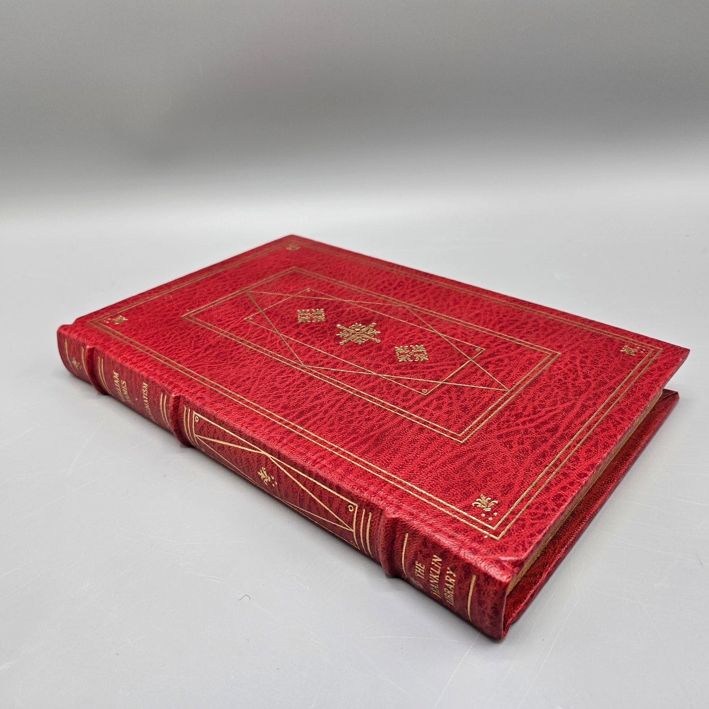 Leatherbound Book William James "Pragmatism" Franklin Library