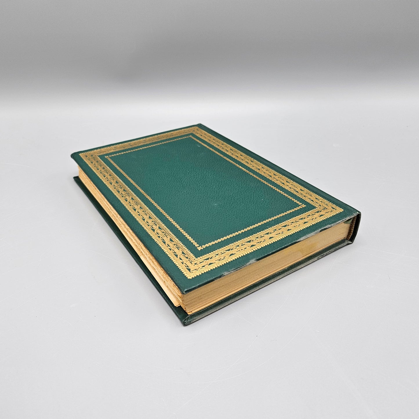 Leatherbound Book W Somerset Maugham "The Moon and Sixpence"