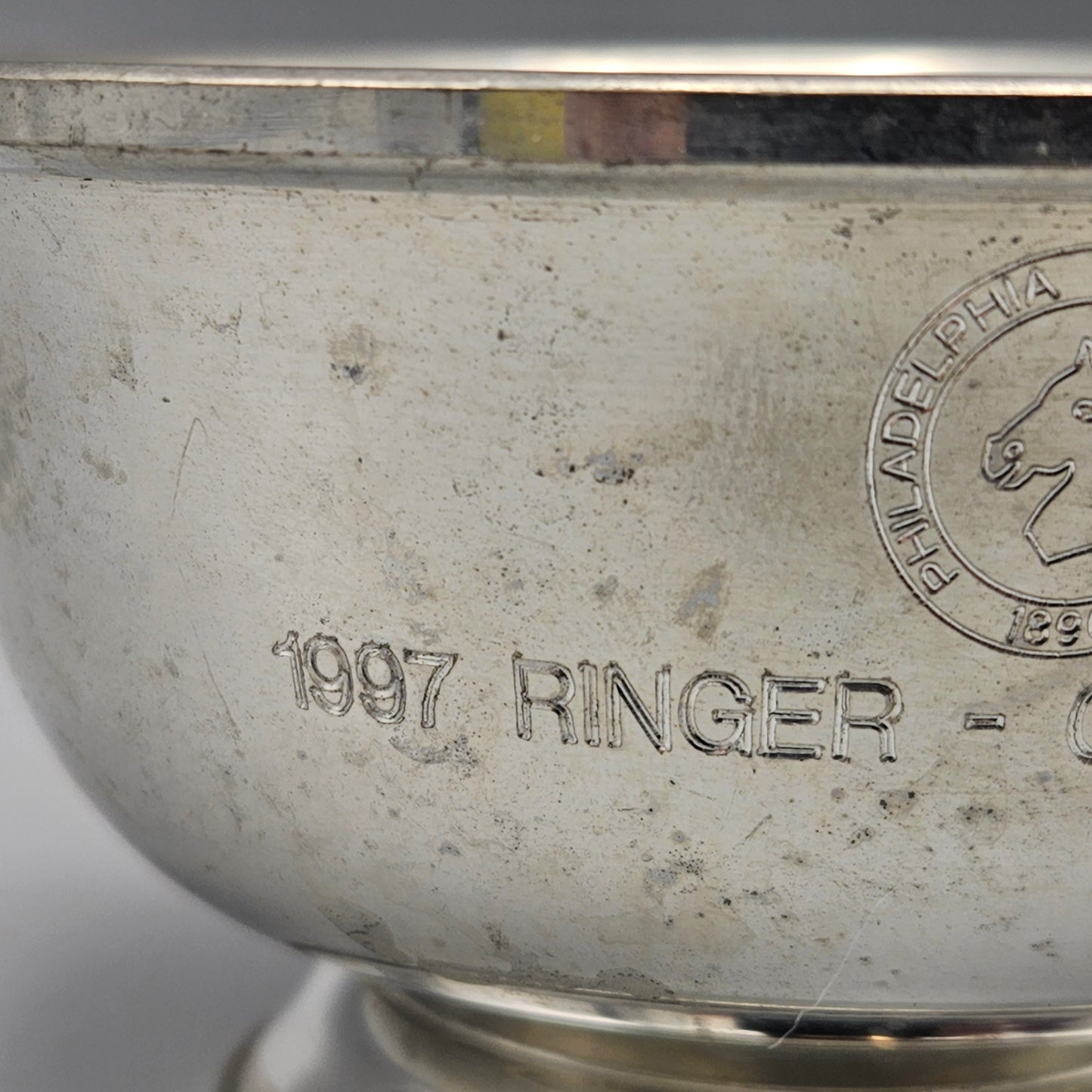 Woodbury Pewter Philadelphia Country Club Miniature Revere Bowl
