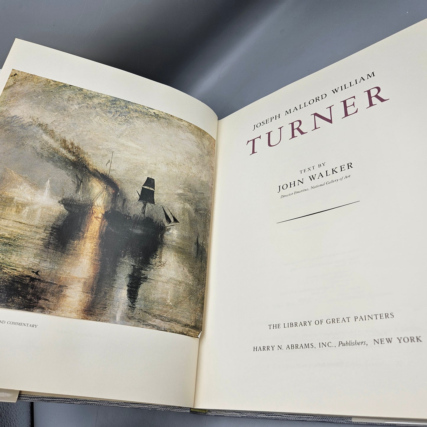 John Walker "Joseph Mallord Turner"