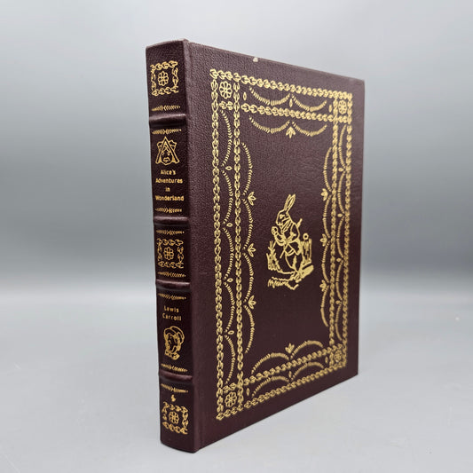Leatherbound Book - Lewis Carroll Alice's Adventures in Wonderland