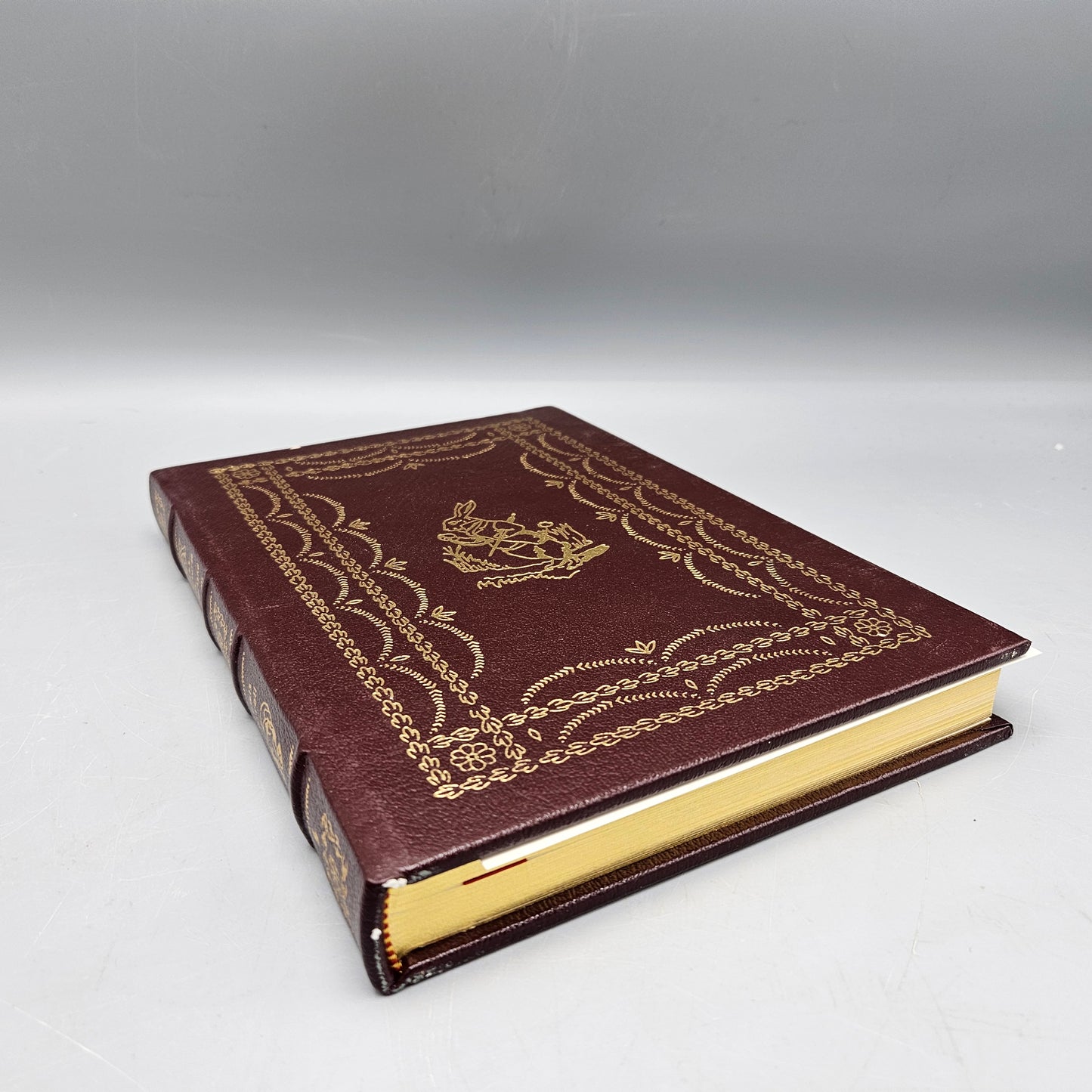 Leatherbound Book - Lewis Carroll Alice's Adventures in Wonderland