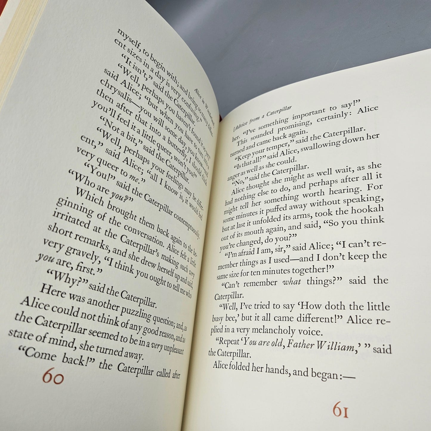 Leatherbound Book - Lewis Carroll Alice's Adventures in Wonderland