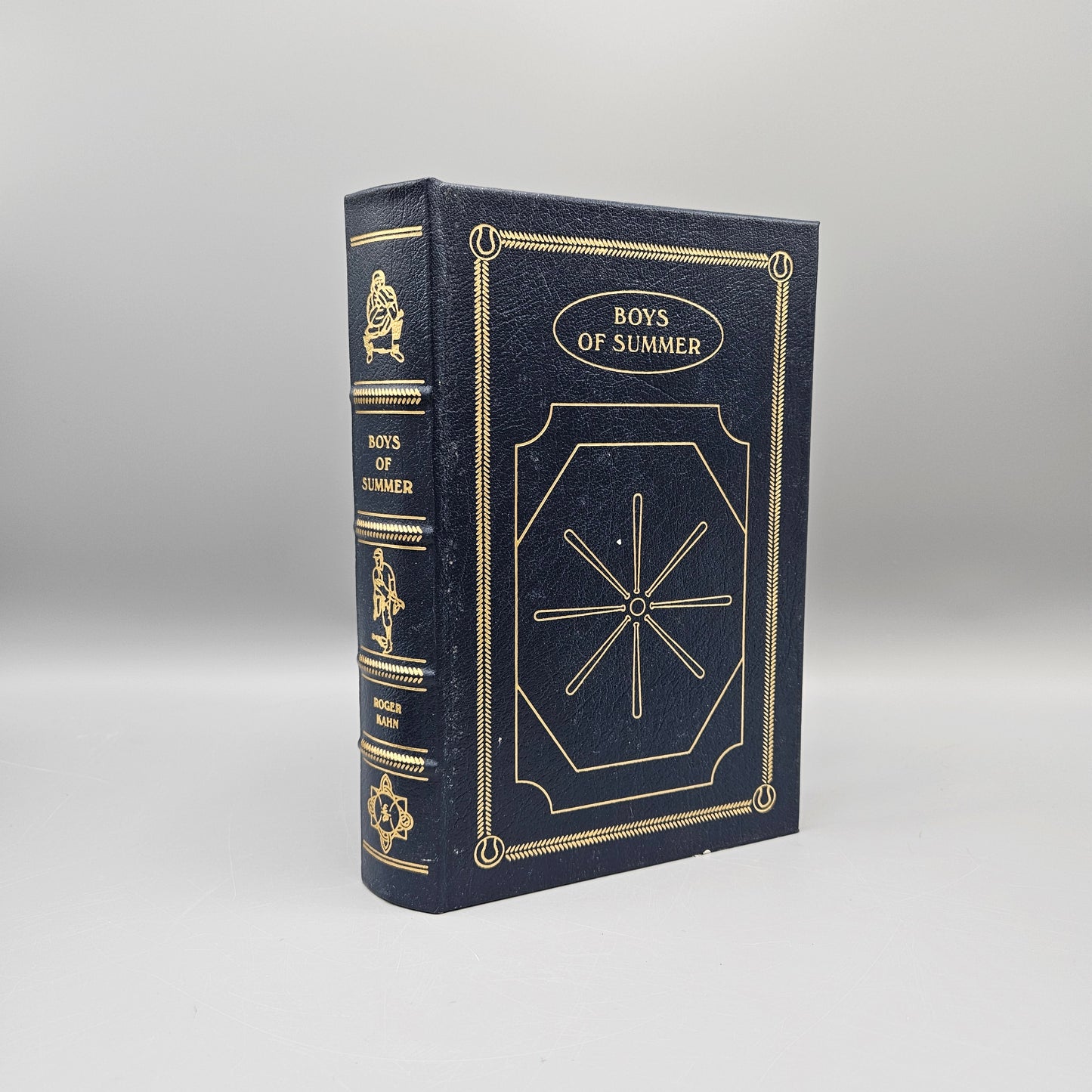 Leatherbound Book - Roger Kahn "The Boys of Summer" Easton Press