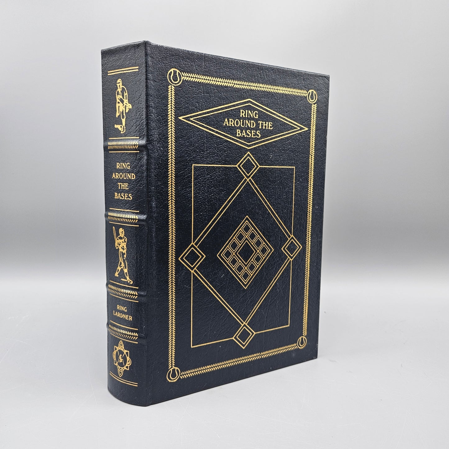Leatherbound Book - Ring Lardner "Ring Around the Bases" Easton Press