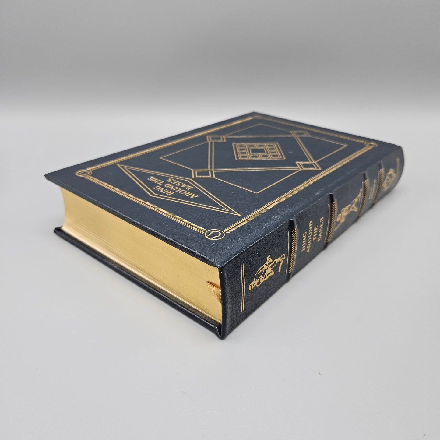 Leatherbound Book - Ring Lardner "Ring Around the Bases" Easton Press