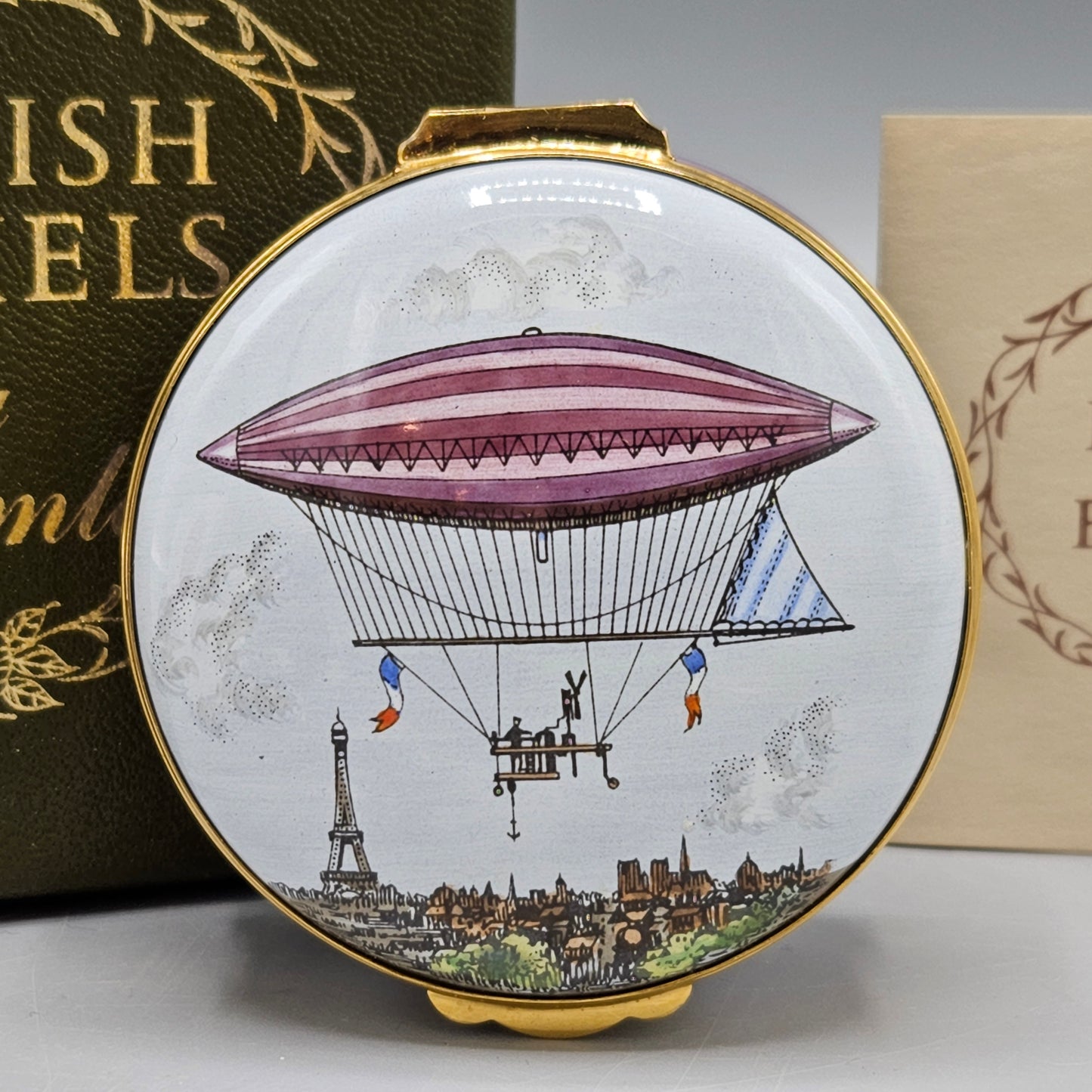 Crummles Enamels England Giffard Dirigible Box