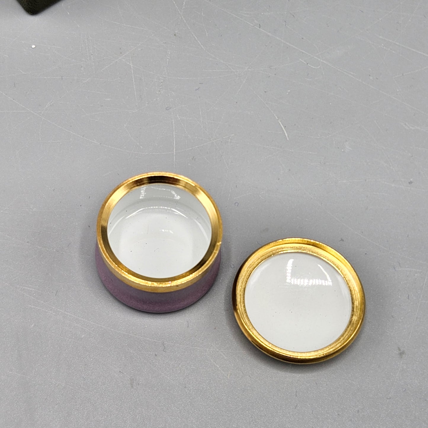 Halcyon Days Enamel Bumble Bee and Clover Flower
