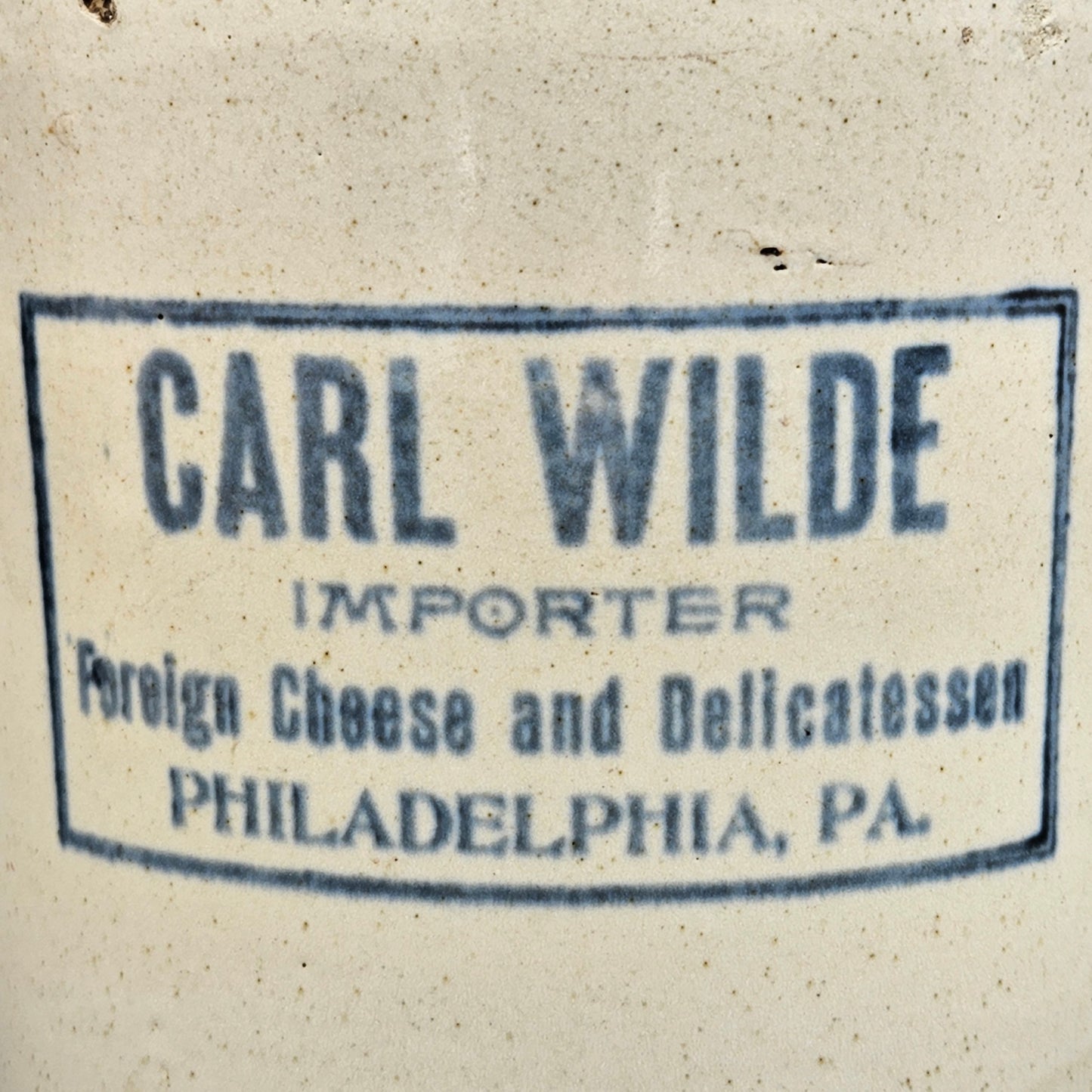 Carl Wilde Philadelphia Stoneware Lidded Jar